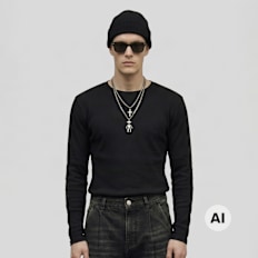 Urban Classics Loose Longsleeve Shirt noir