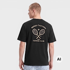 Sergio Tacchini Britpop T-Shirt nero