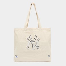 New Era MLB Light Canvas Tote New York Yankees beige