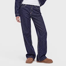 Karl Kani Retro Pinstripe Jeans bleu