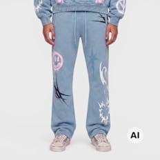 Smoke Rise Truth Fleece Pant blau
