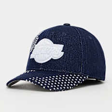 Mitchell & Ness Run Stitch Pro Snapback Chicago Bulls niebieski