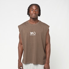 K1X Tag Logo Sleeveless Tee brun
