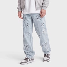 2Y STUDIOS Warin Baggy Fit Jeans niebieski