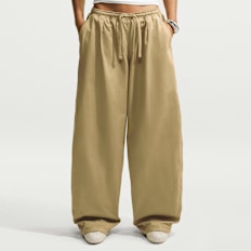 Nike Sportswear Oversized Low-Rise Utility Pants beige