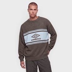 Umbro Knitted Jumper castanho