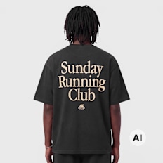 Another Cotton Lab SRC Washed T-Shirt crna