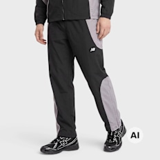 New Balance Color Blocked Woven Pant Schwarz