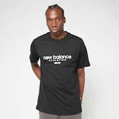 New Balance Athletics Stack T-Shirt schwarz