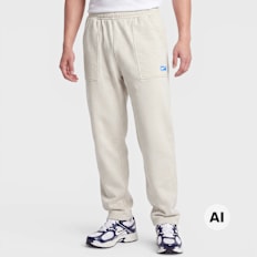 Nike   Sportswear SF Graphic Club Open Hem Pant beige