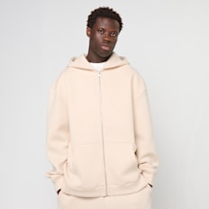 Urban Classics Heavy Scuba Zip Hoody beige