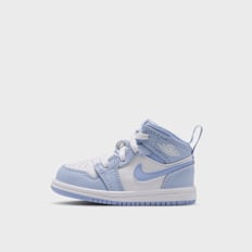 Jordan Jordan 1 Mid Tout-Petits hydrogen blue/white/aluminum bleu