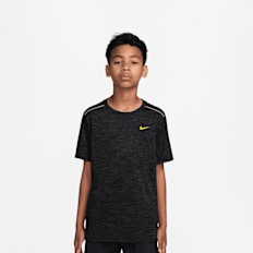 Nike Dri-FIT Miler Shortsleeve Top Schwarz