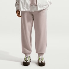 Nike Studio Fleece Mid Weight High Rise Oversized Cuff Pant bež