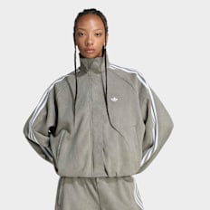 adidas Originals Faux Suede Tracktop zelena
