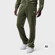 Karl Kani OG Velour Straight Leg Trackpants vert