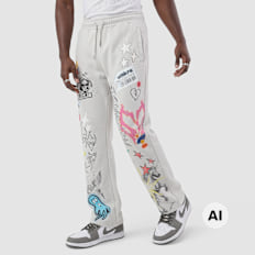 Smoke Rise Doodle Fleece Pant multicolorido