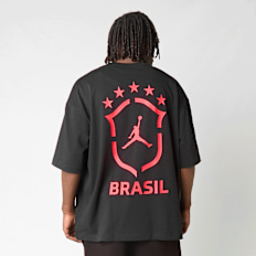 Nike   85 Oversized Graphic Crew-Neck Sweatshirt czarny