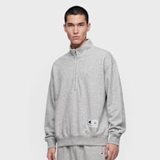 Champion Half Zip Sweatshirt Grau
