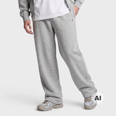 Champion Straight Hem Pants cinzento