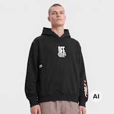 Off-White Off Active Duct Tape Hoodie Nero