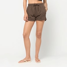 Urban Classics Ladies Light Terry Shorts bruin