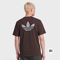 adidas Originals Mono Big Trefoil T-Shirt brązowy
