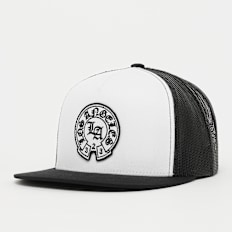 Mister Tee MT4191 LA Dynasty Patch Classic Trucker Cap bijela