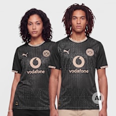 PUMA BVB Sondertrikot 100 Jahre Rote Erde zwart