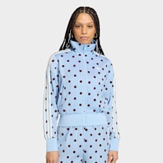 adidas Originals Satin Polka Dots Track Top azul