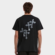 Mister Tee Six Crosses Tee black Schwarz