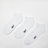 SNIPES 3 PACK - LoCut Socks weiß