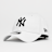 New Era Baseball-Cap 9Forty League Basic MLB New York Yankees weiß