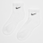 Nike   3 PACK - Everyday Cushioned Training Ankle Socks blanc