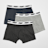 SNIPES 3 PACK - Jersey Marine grau