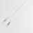 SNIPES Basic Logo 140cm blanc