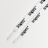 SNIPES Basic Logo Rapport 120cm blanc