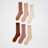 Nike   6 PACK - Everyday Cushion Crew Training marrone