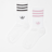 adidas Originals 2 PACK - Glitzer Crew Socken weiß