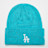 New Era Beanie Raised from Concrete MLB LA Dodgers türkis