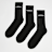 adidas Sportswear 3 PACK - Cushion Linear Crew Socken schwarz
