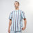 Karl Kani Retro Striped Tee bleu