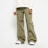 Karl Kani Small Signature Washed Cargo Pants vert