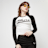 Karl Kani Varsity Crop Block Rib Longsleeve bianco