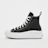 Converse Chuck Taylor All Star Move Platform Leather (GS) schwarz