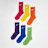 Nike 6 PACK - Dri-Fit Performance Basic Crew multicolor