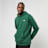 New Balance Small Logo Brushed Hoodie vert