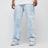 2Y STUDIOS Adrik Basic Baggy Jeans bleu