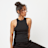 Urban Classics Racer Back Rib Top schwarz