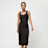 Urban Classics Rib Top Dress schwarz